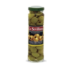 Hiszpańskie oliwki zielone drylowane 156ml
