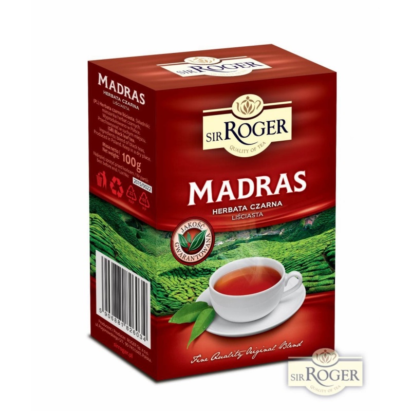 Madras herbata czarna liściasta 100g