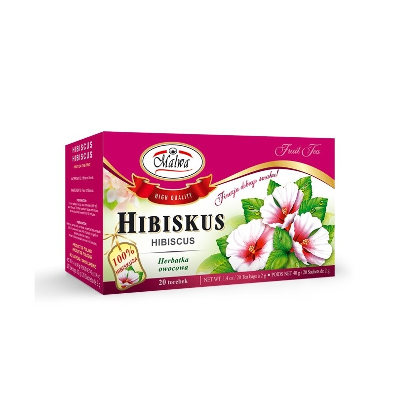 Herbata hibiskus ekpresowa 20t