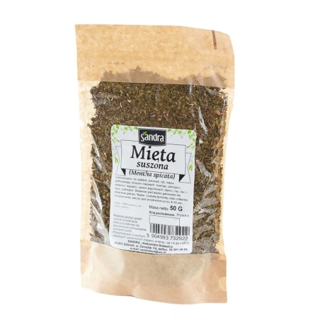 Mięta suszona (mentha spicata) 50g